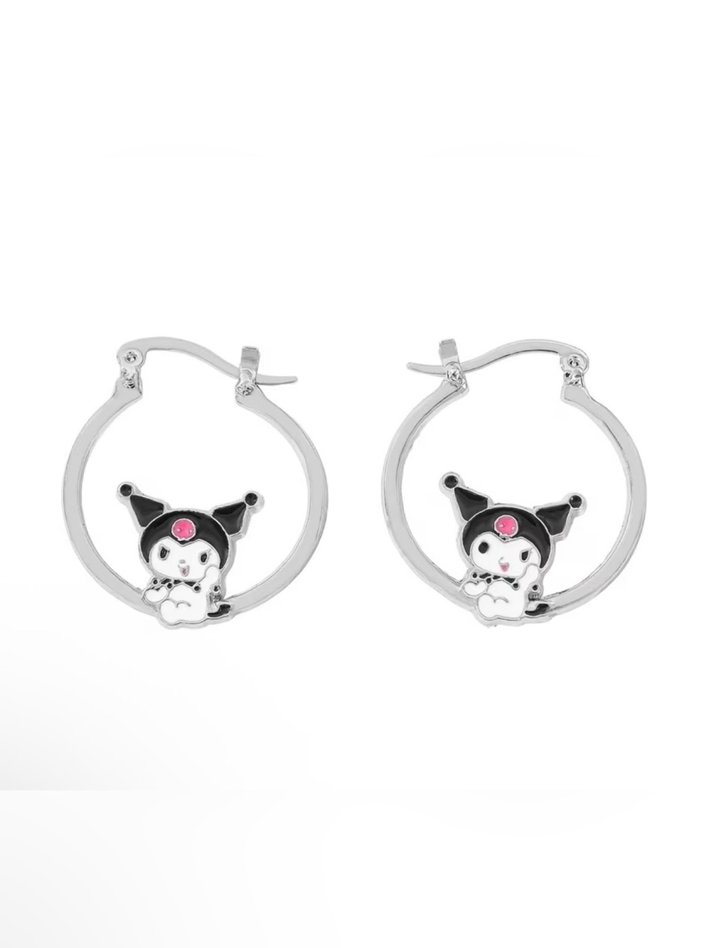 Kuromi Hoop Earrings